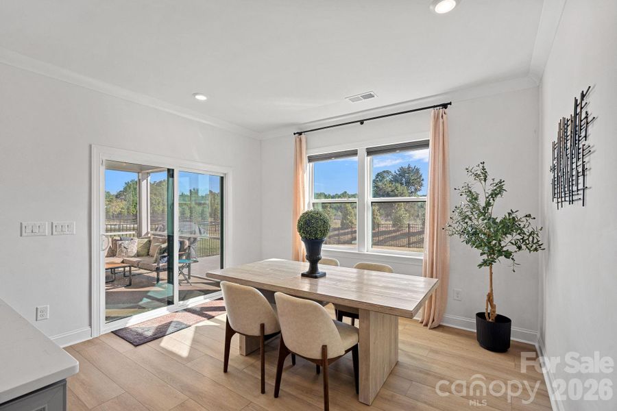 Furnished interior view inside a new home in , Huntersville (Image 14).