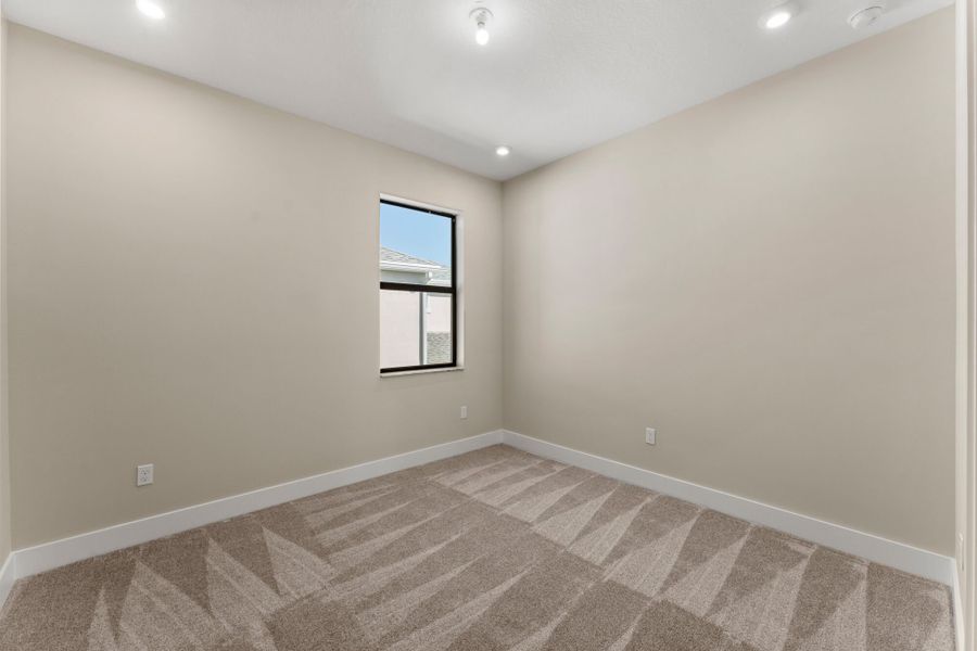 Representative unfurnished interior of a home built from the Golden by Mattamy Homes in Newfield, Palm City (Image 18).