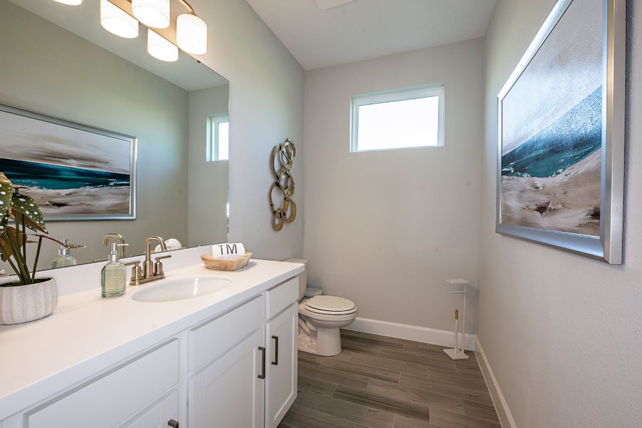 Furnished interior view inside a new home in Headwaters at Lofton Creek, Yulee (Image 10).