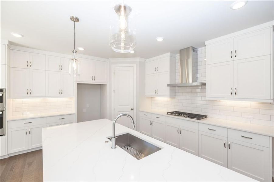 Furnished interior view inside a new home in Promenade at Sawnee Village, Cumming (Image 6). Furnished interior view inside a new home in Promenade at Sawnee Village, Cumming (Image 6).