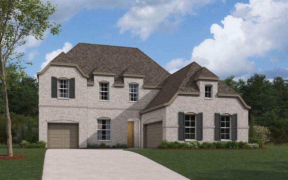 The Shenandoah II Floorplan - French Provincial Exterior