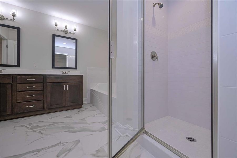 Furnished interior view inside a new home in , Buchanan (Image 5).