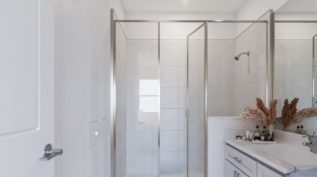 White quartz countertops