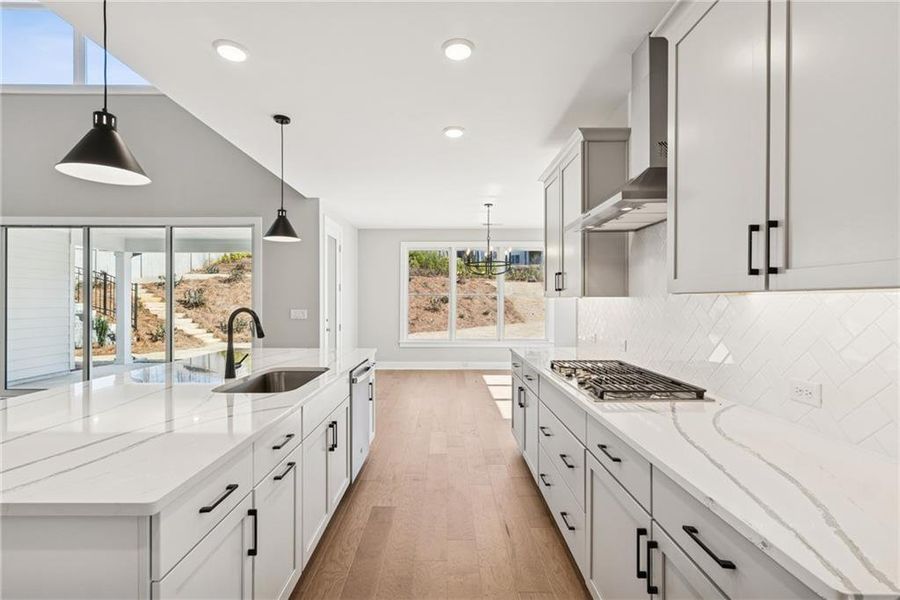 Furnished interior view inside a new home in Ellis, Marietta (Image 7).