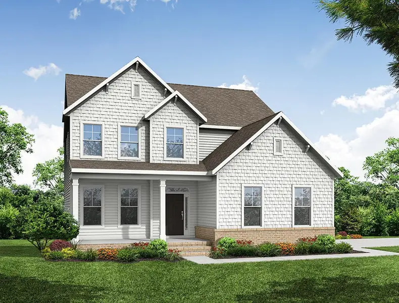 Representative exterior photo of a completed home built from the Cypress by Eastwood Homes in Redland, Advance, NC (Image 5).