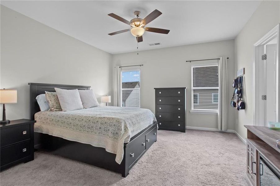 Furnished interior view inside a new home in , Cartersville (Image 7).