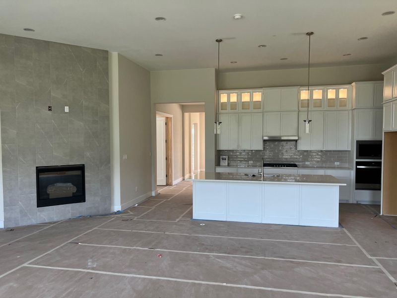 In-progress construction of a new home in Riverstone, Georgetown, TX (Image 28). In-progress construction of a new home in Riverstone, Georgetown, TX (Image 28).