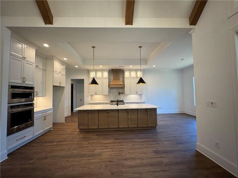 Furnished interior view inside a new home in , Flowery Branch (Image 10).