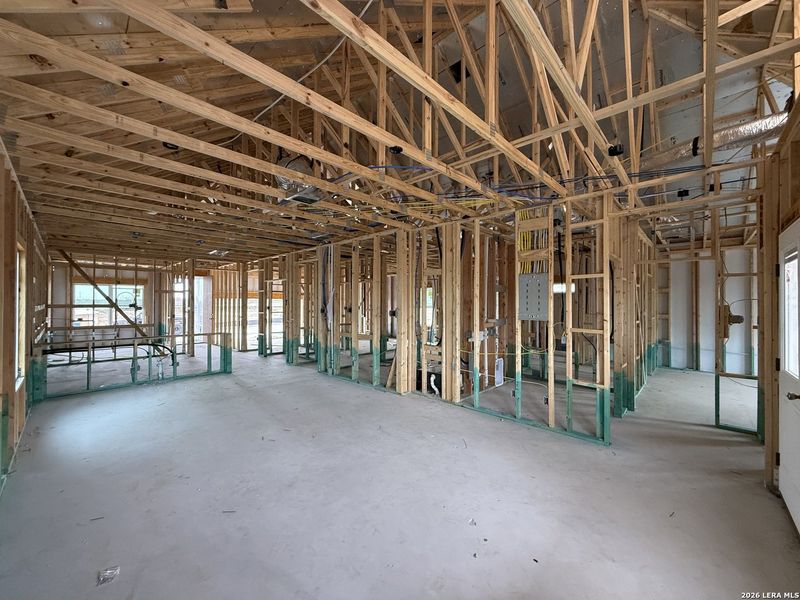 In-progress construction of a new home in The Wilder, Adkins, TX (Image 23).