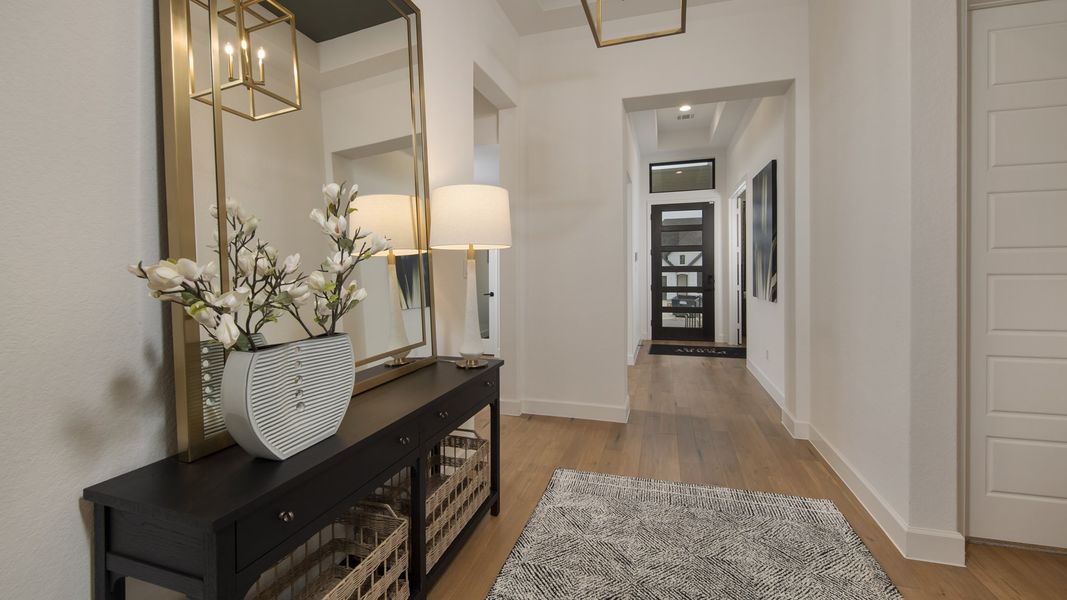Furnished interior view inside a new home in Juniper Springs, Lockhart (Image 6). Furnished interior view inside a new home in Juniper Springs, Lockhart (Image 6).