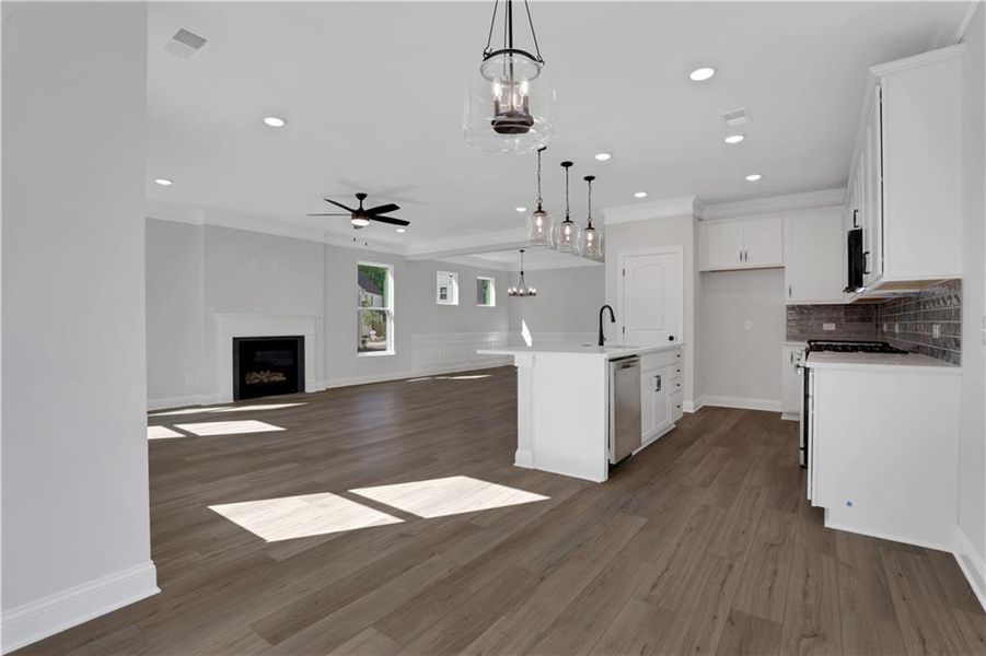 Spacious, unfurnished interior of a new home in Villas at Dawsonville, Dawsonville (Image 29).