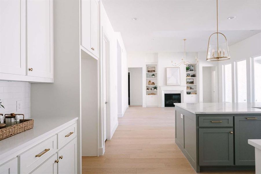 Furnished interior view inside a new home in , Weatherford (Image 13).
