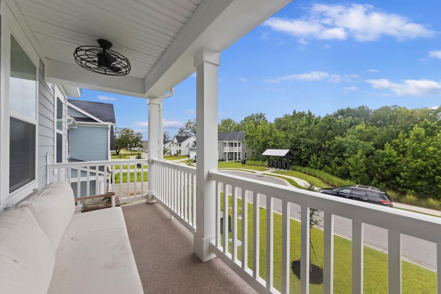 Furnished interior view inside a new home in Cordgrass Landing, Johns Island (Image 12).