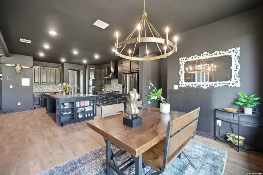 Furnished interior view inside a new home in , Bigfoot (Image 10).
