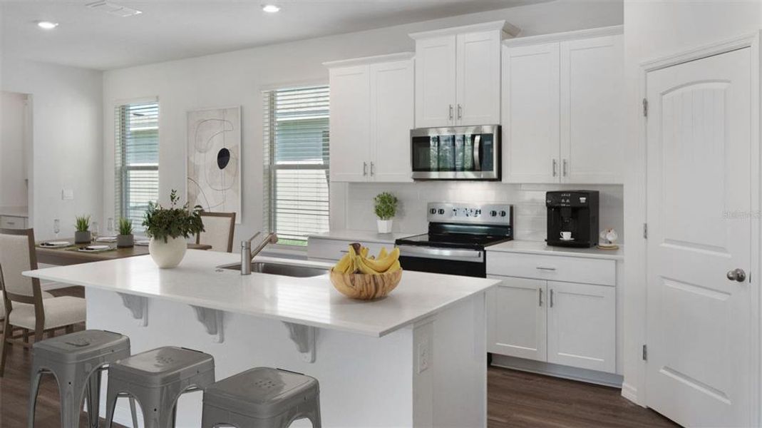 Furnished interior view inside a new home in Waterleigh, Winter Garden (Image 4).
