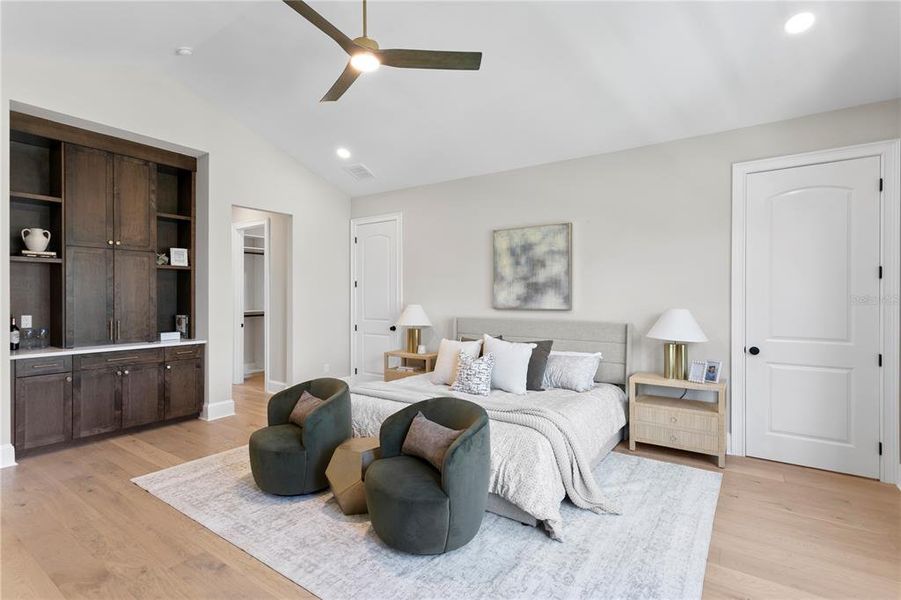 Furnished interior view inside a new home in , Tampa (Image 60).