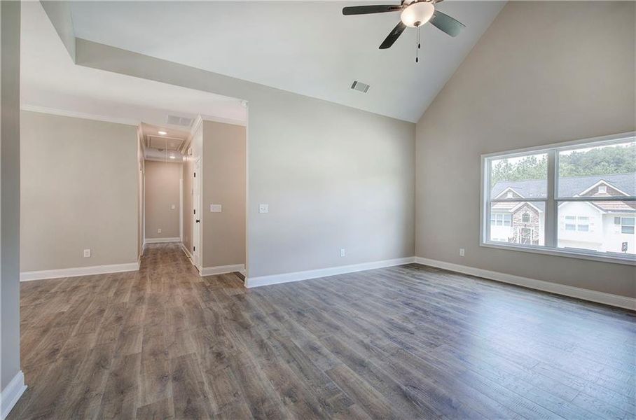 Spacious, unfurnished interior of a new home in , Rockmart (Image 36).