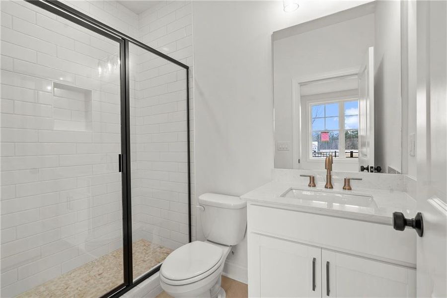 Furnished interior view inside a new home in Waterhaven, Cumming (Image 7).