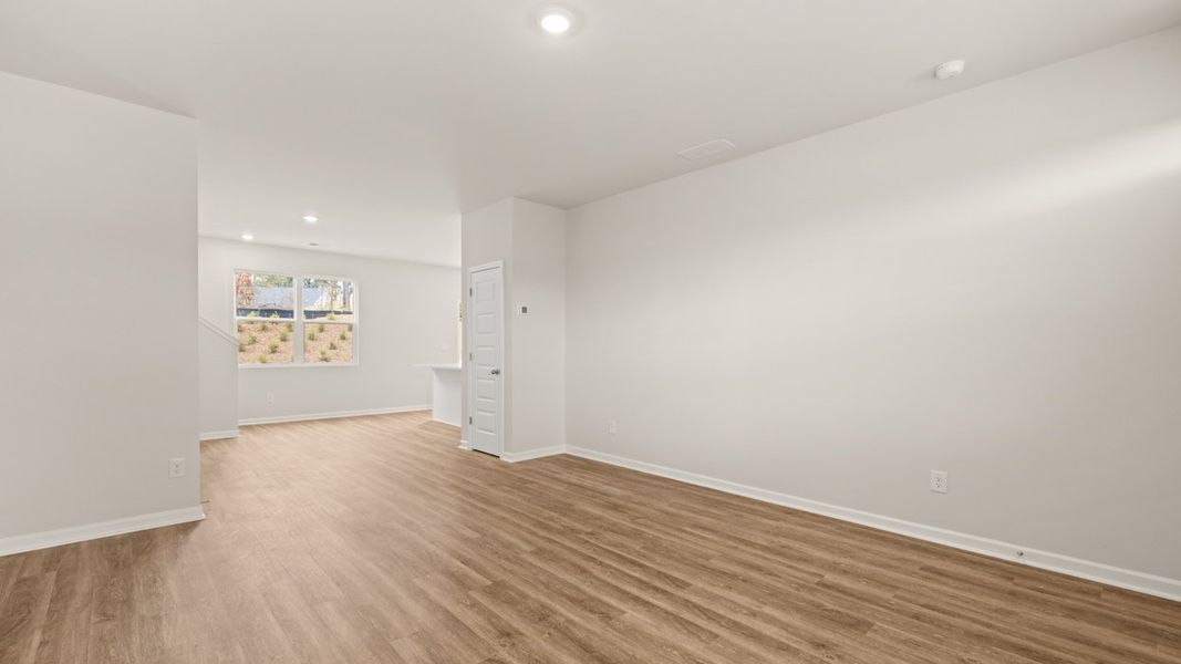 Representative unfurnished interior of a home built from the Brandon by D.R. Horton in WillowBrook, Winder (Image 18). Representative unfurnished interior of a home built from the Brandon by D.R. Horton in WillowBrook, Winder (Image 18).