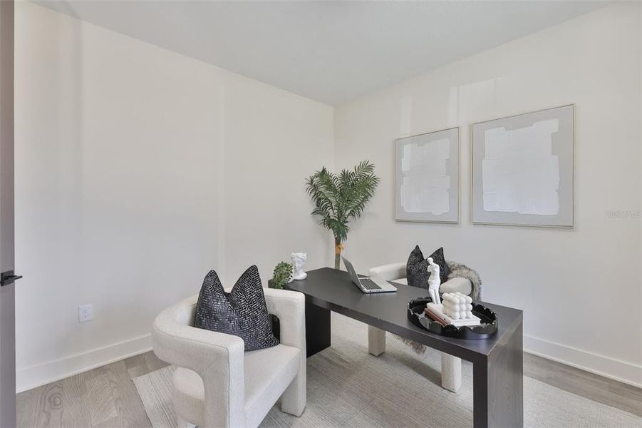 Furnished interior view inside a new home in , Tampa (Image 54).