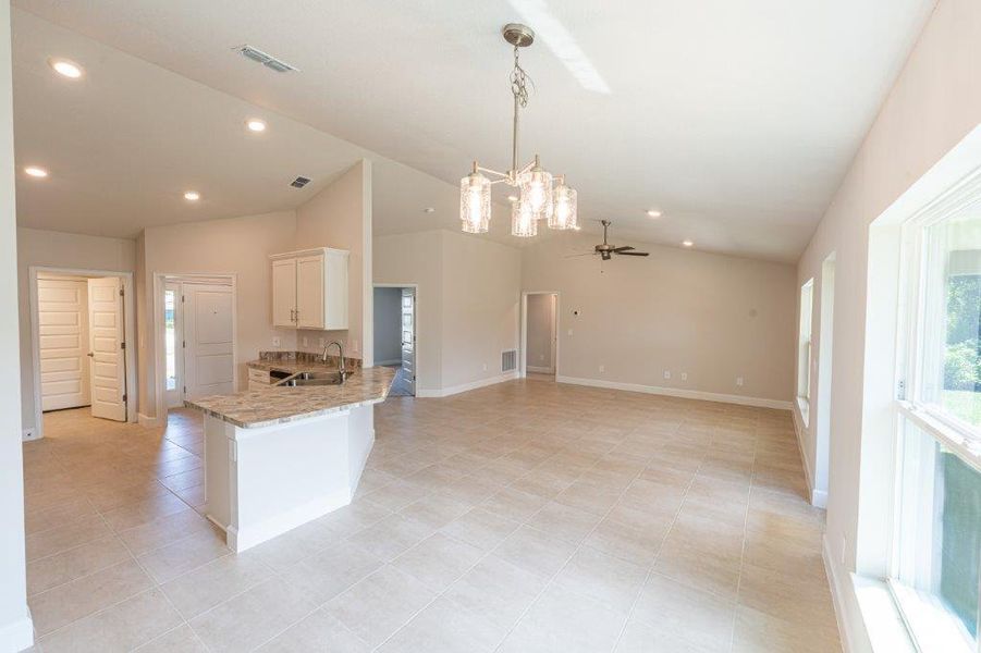 Furnished interior view inside a new home in Bayshore, Port St. Lucie (Image 4). Furnished interior view inside a new home in Bayshore, Port St. Lucie (Image 4).