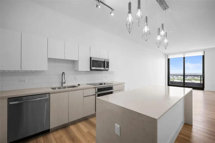 Furnished interior view inside a new home in , Hallandale Beach (Image 2). Furnished interior view inside a new home in , Hallandale Beach (Image 2).