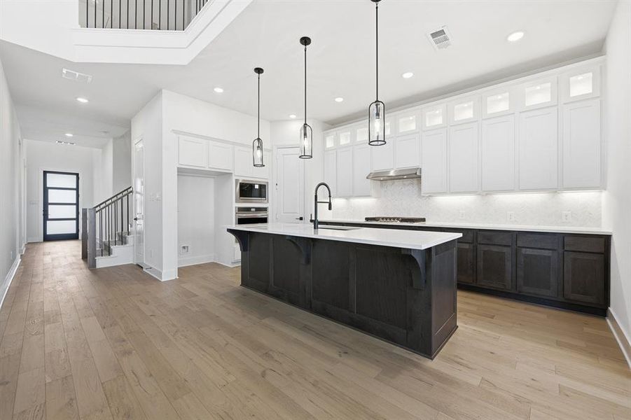 Furnished interior view inside a new home in Tavolo Park, Fort Worth (Image 8).