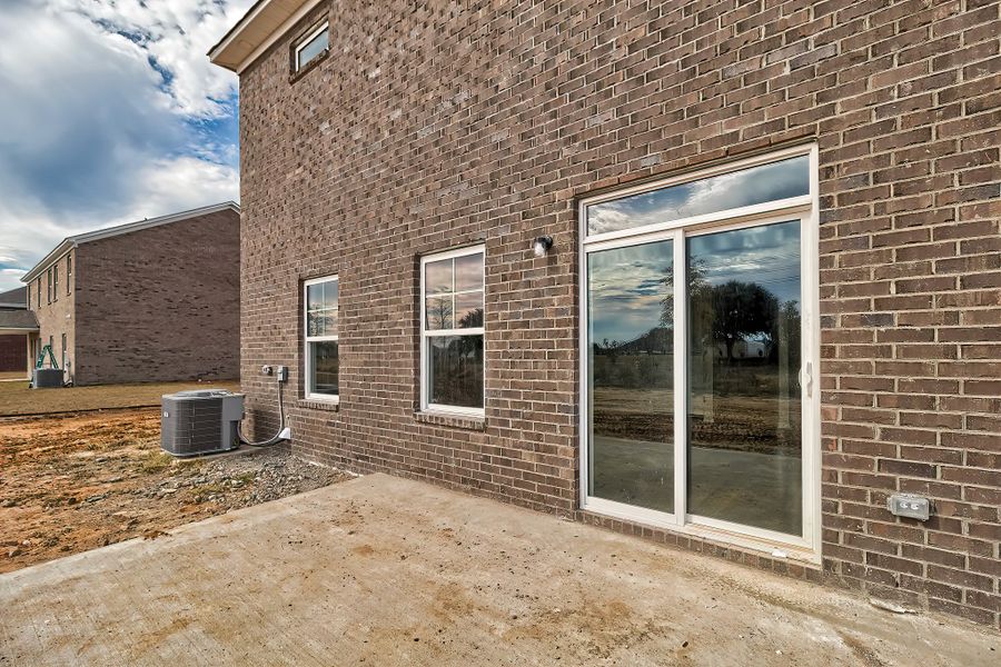 Representative exterior photo of a completed home built from the Devereaux II by Great Southern Homes in Beach Forest, Sumter, SC (Image 8). Representative exterior photo of a completed home built from the Devereaux II by Great Southern Homes in Beach Forest, Sumter, SC (Image 8).