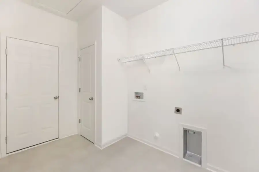Representative unfurnished interior of a home built from the Ryker by True Homes in The Retreat at Reedy Fork Ranch, Greensboro (Image 19).