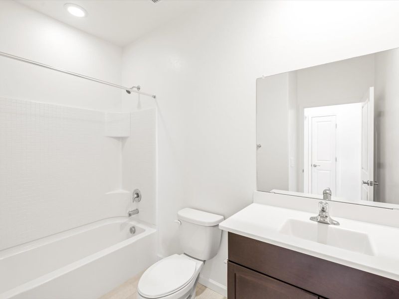 Furnished interior view inside a new home in Mandarina - Signature Series, Marana (Image 6).