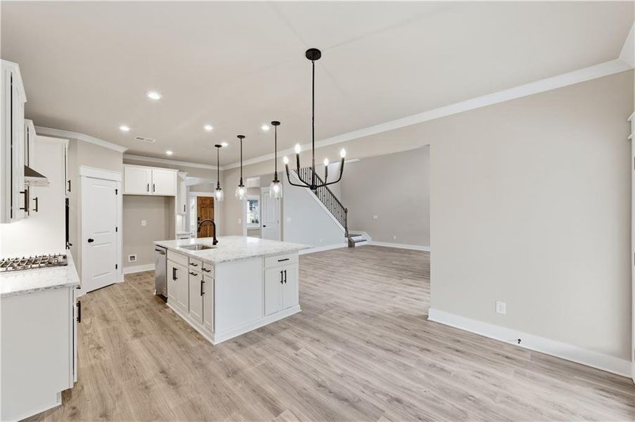 Furnished interior view inside a new home in Springside Reserve, Powder Springs (Image 9).