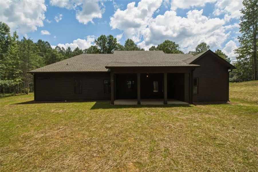 Exterior details and patio area of a home in , Talking Rock (Image 4).