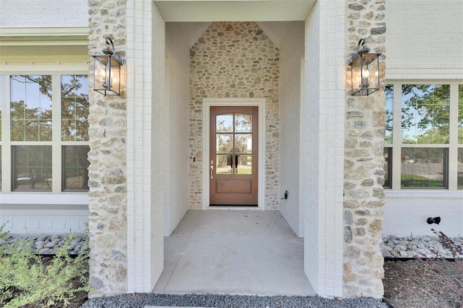 Exterior details and patio area of a home in , Azle (Image 30). Exterior details and patio area of a home in , Azle (Image 30).
