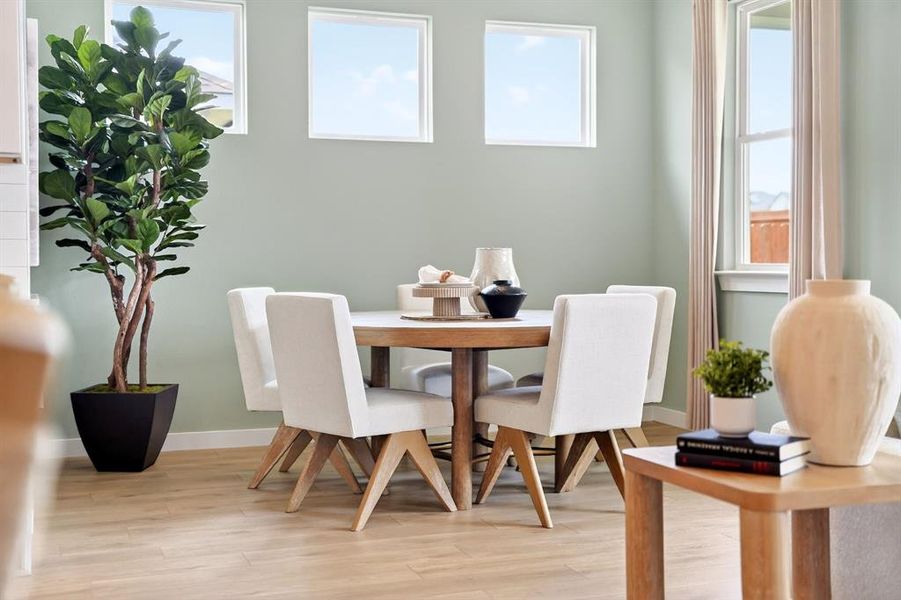 Furnished interior view inside a new home in Parks at Foster Crossing, Anna (Image 19).