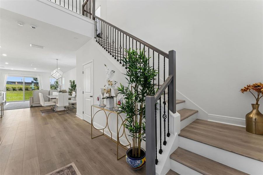 Furnished interior view inside a new home in Hills of Minneola, Minneola (Image 11).