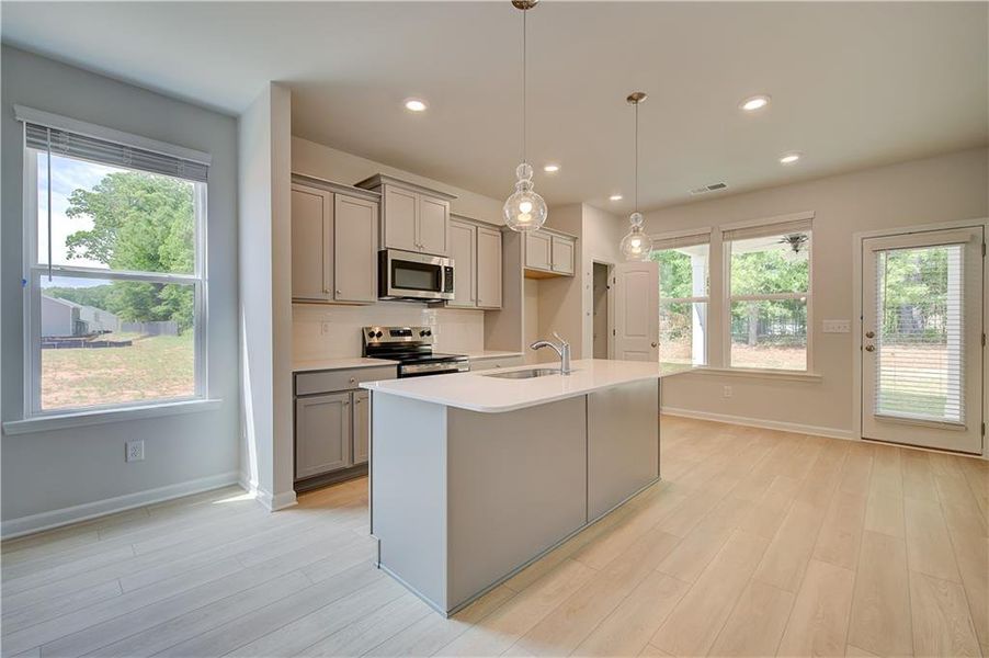 Furnished interior view inside a new home in Westminster, Covington (Image 13).