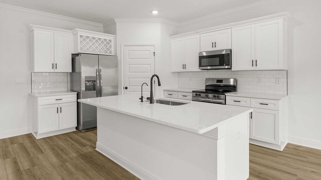 Furnished interior view inside a new home in Nellie Preserve, Santa Rosa Beach (Image 5).