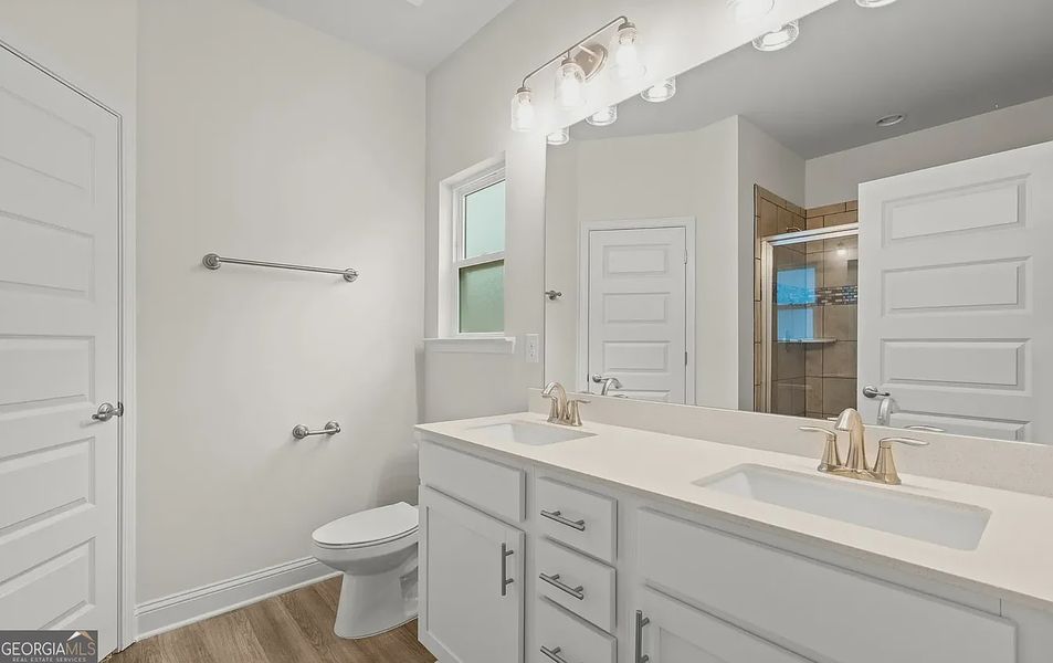 Furnished interior view inside a new home in Canterbury Villas, Carrollton (Image 10).
