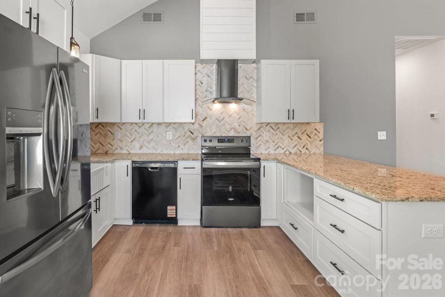 Furnished interior view inside a new home in , Cherryville (Image 11).