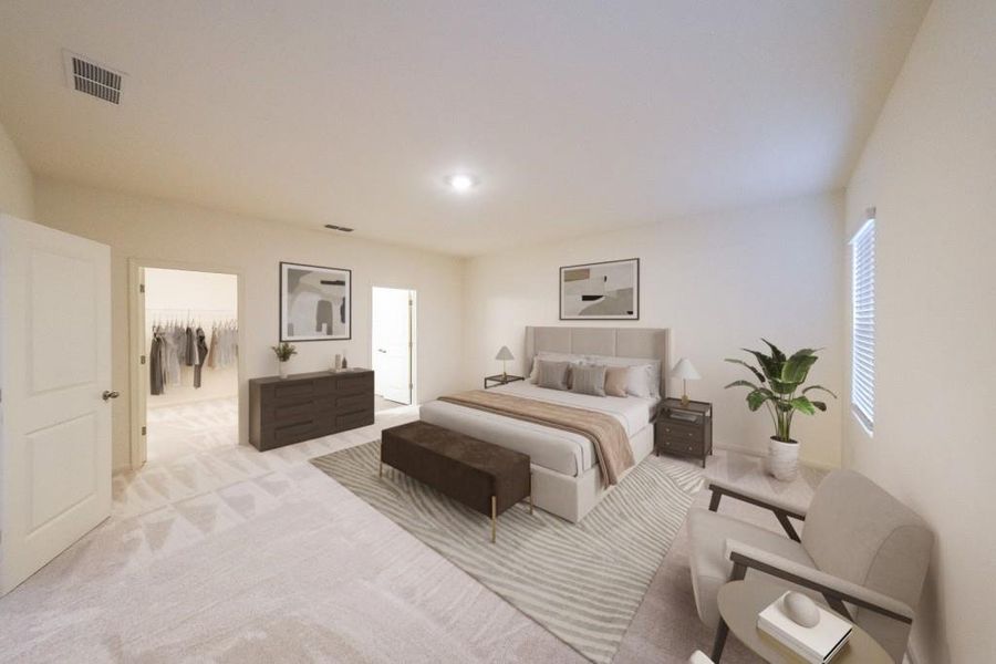 Furnished interior view inside a new home in , Villa Rica (Image 7).