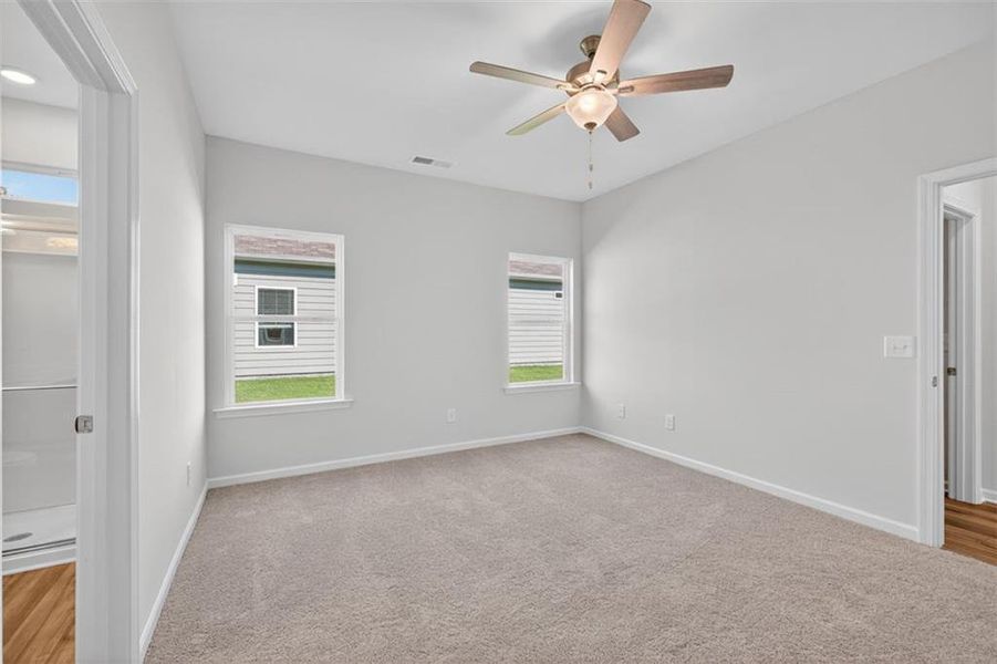 Spacious, unfurnished interior of a new home in Fair Oak, Calhoun (Image 20). Spacious, unfurnished interior of a new home in Fair Oak, Calhoun (Image 20).