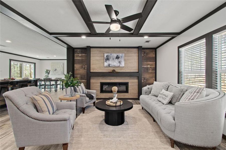 Furnished interior view inside a new home in , Waleska (Image 5).