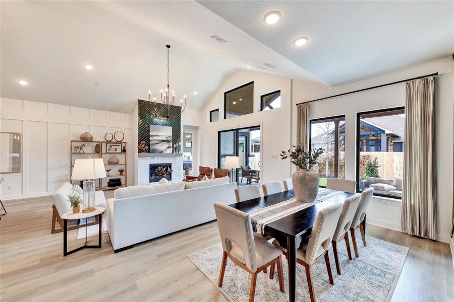 Model home photos of similar floorplans, not pictures of actual home.