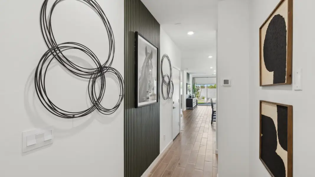 Representative furnished interior of a home built from the Ibis by D.R. Horton in Citrus Pointe, Phoenix (Image 7).
