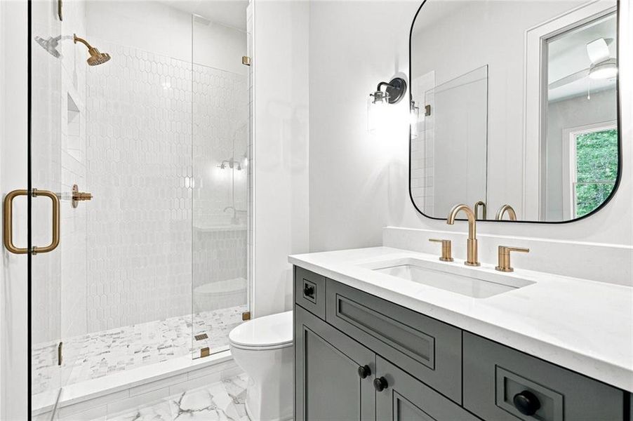 Furnished interior view inside a new home in , Canton (Image 11).