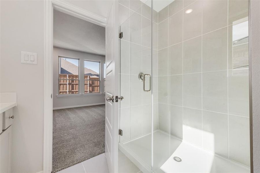 Furnished interior view inside a new home in Villages of Hurricane Creek, Anna (Image 5). Furnished interior view inside a new home in Villages of Hurricane Creek, Anna (Image 5).