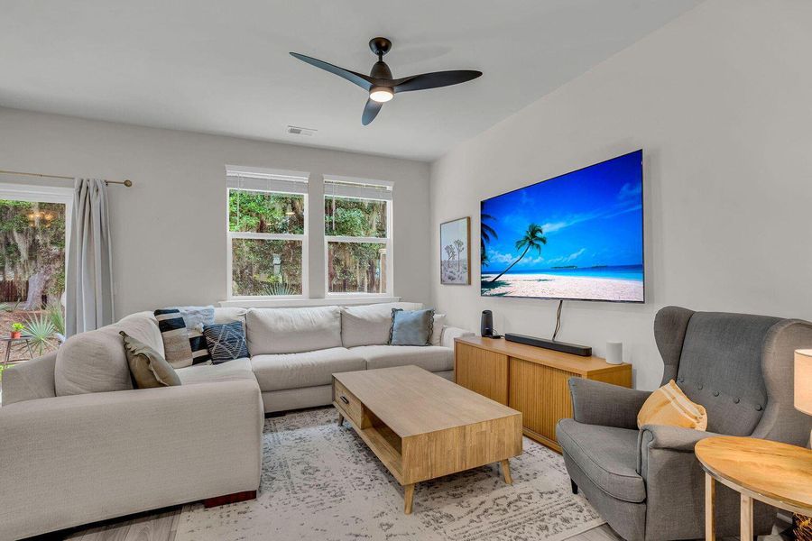 Furnished interior view inside a new home in , North Charleston (Image 5).