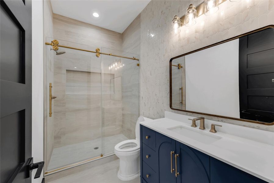 Furnished interior view inside a new home in , Willis (Image 5).