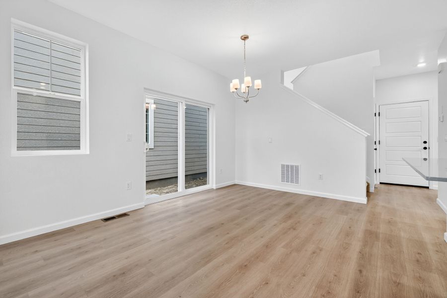 Spacious, unfurnished interior of a new home in Parterre Horizon Collection, Thornton (Image 13).