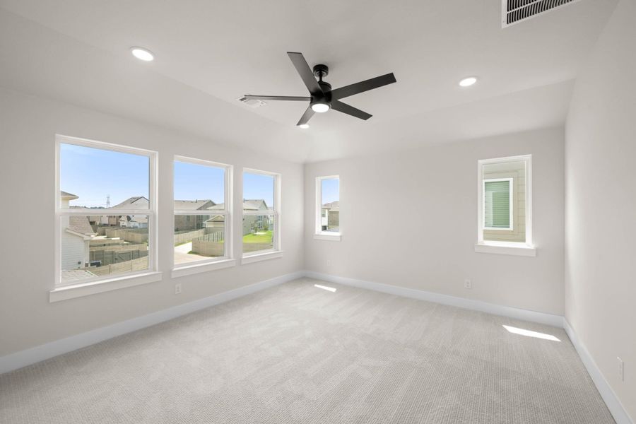 Spacious, unfurnished interior of a new home in Terrace Collection at Harvest, Argyle (Image 21). Spacious, unfurnished interior of a new home in Terrace Collection at Harvest, Argyle (Image 21).